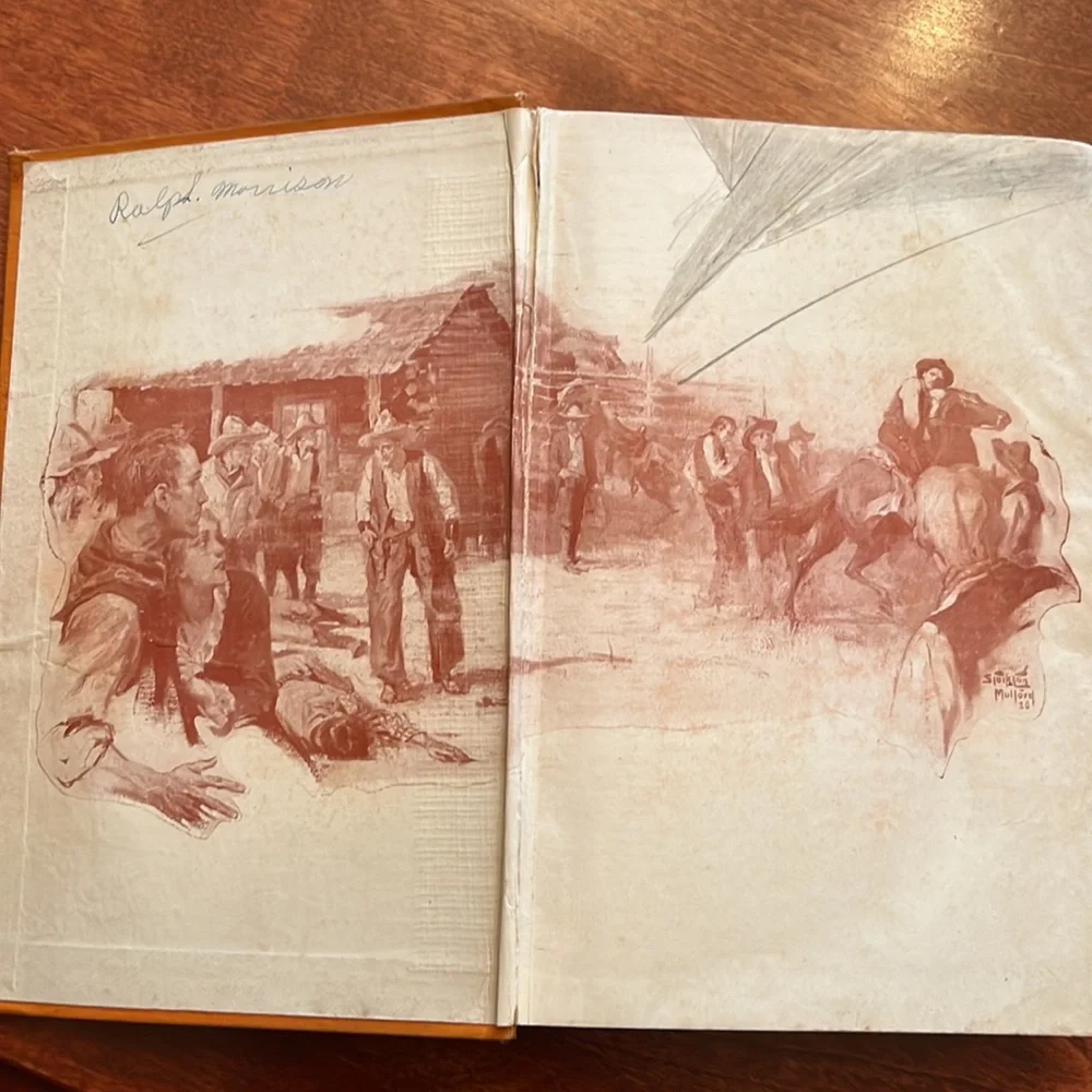 Antique Zane Gray Nevada 1928 copy